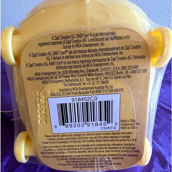 Rae Dunn Happy Easter Bunny frame & mini baby born surprise & scrubbie bunny NWT - Picture 5 of 12